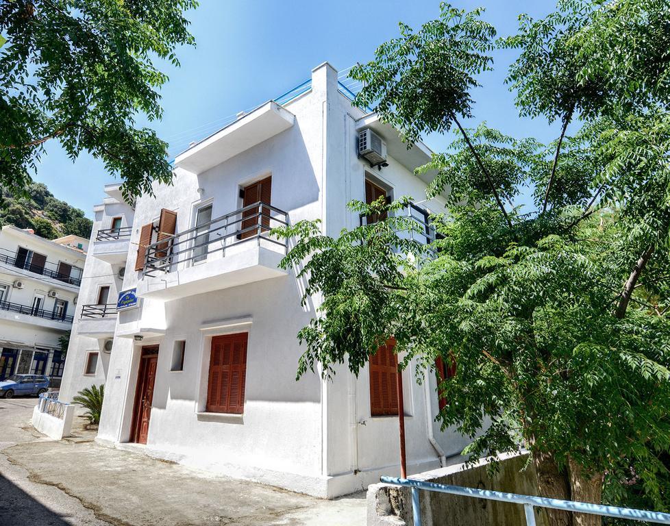 To Gefyraki Rooms Ágios Kírykos Exterior photo